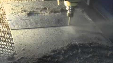 AMS COREHOG CARBON COMPOSITE MILLING.wmv