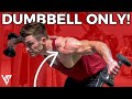 Full Shoulder Workout in 20 Minutes Using Dumbbells ONLY! | V SHRED