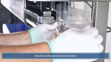 Hualian Vertical Inkjet Air Sucking Flushing Continuous Band Sealer Unpacking Video FRP-1120LH