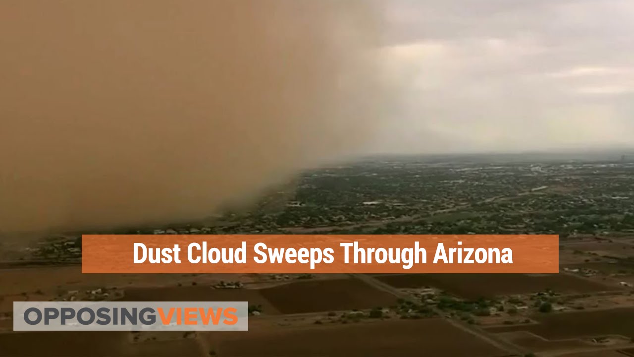 Opposing Views News: Phoenix Gets Hit With Huge Dust Storm - YouTube
