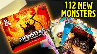 D&D Monster Cards Unboxed! Quick‑Reference Stat Blocks & 112 Monsters (CR 0–5)