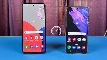 Samsung Galaxy A52s 5G vs Samsung Galaxy S21 - Speed Test & Comparison! (SD 778G 5G vs Eynos 2100)!