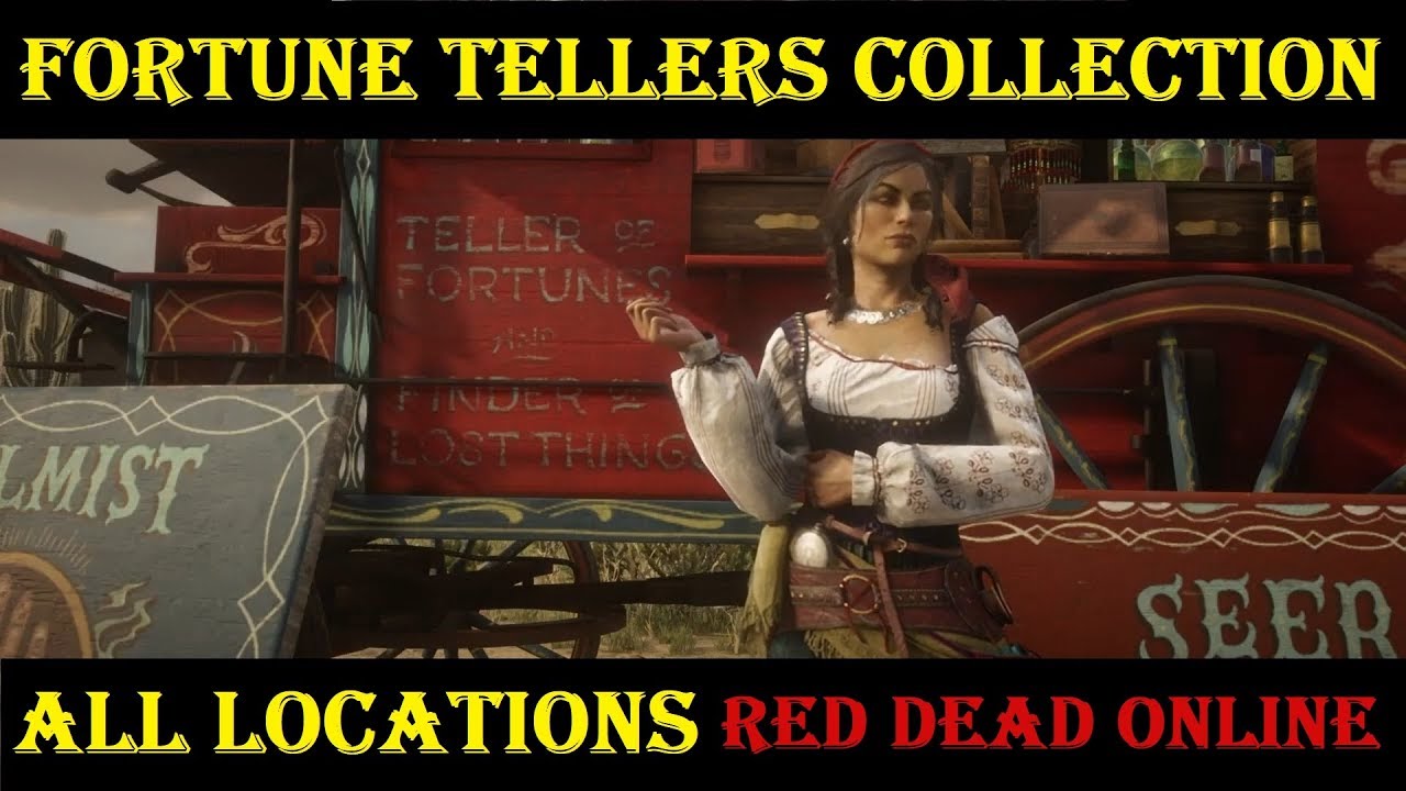 Red Dead Online Fortune Tellers Collection Madam Nazar Weekly Collection RD...