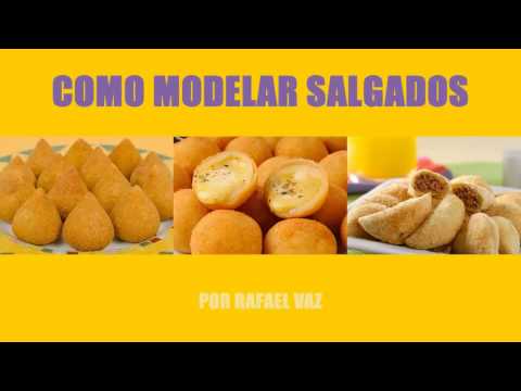 Como modelar coxinhas, bolinhas de queijo e risoles - Por Rafael Vaz | Coxinhando