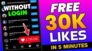 How to Increase Free Likes on Instagram 2026 - How to Get Free Instagram likes - Instagram Likes