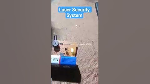 LASER SECURITY SYSTEM || #project #btech #science #electronics #arduino
