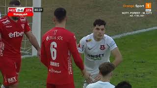 REZUMAT | Hermannstadt - UTA Arad 0-0. Ratări mari la ambele porți