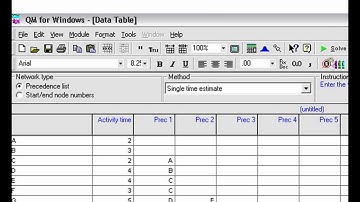 QM for Windows Demo - Project Management