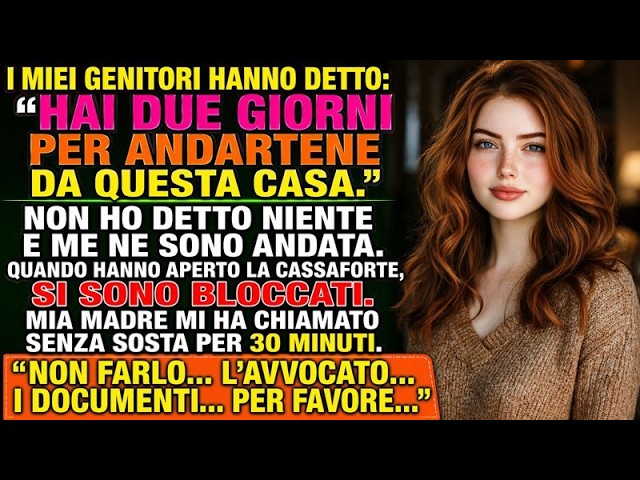 Mio padre aprì la cassaforte nello studio convinto di aver già vinto. Per due giorni interi mia madre mi aveva dato ordini con quella voce dolce che conosco fin troppo bene, e Chloe aveva già...