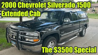 A Look at my $3500 4x4 Truck - 2000 Chevrolet Silverado 1500 Extended Cab