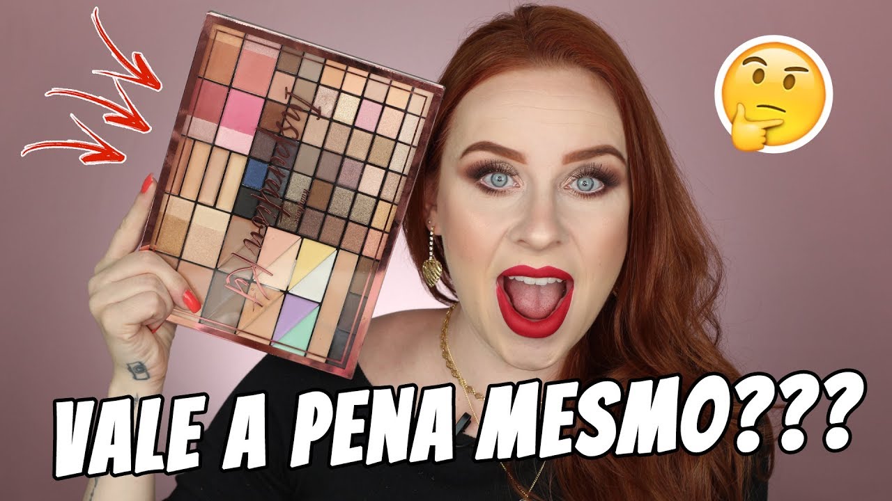 TESTEI A NOVA PALETA DA RUBY ROSE - Fui sincera!!! | Priscila Simões ...