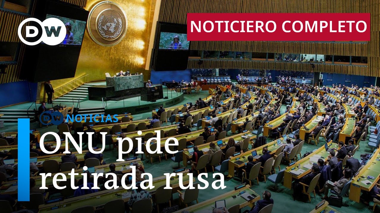 DW Noticias del 23 de febrero: ONU exige a Rusia salida "inmediata" de Ucrania [Noticiero 