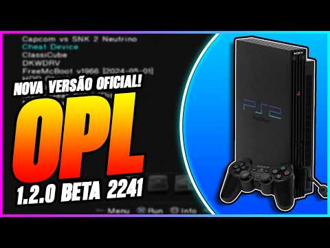 🚨OPL 1.2.0 New beta 2241! Check out what's new! (ZSO + EXFAT)!