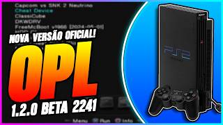 🚨OPL 1.2.0 Nova beta 2241! Confira as novidades! (ZSO + EXFAT)!