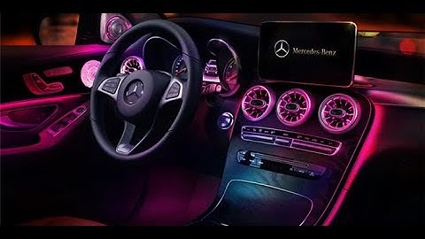 INSTALLING 64 COLOUR INTERIOR AMBIENT LIGHTING + AMBIENT VENTS INTO ANY MERCEDES C-CLASS W205