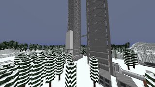 MGS1 / MGS4 Shadow Moses Island in Minecraft (Part 3/4)