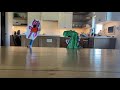 Peppa pig the puppet show George the dinosaur