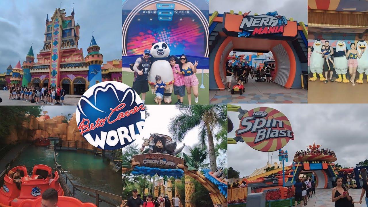 BETO CARREIRO WORD 2025:APROVEITANDO O PARQUE AO MÁXIMO/ATRAÇÕES E DICAS/MELHOR PARQUE DO BRASIL🎢✨