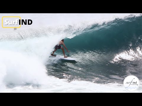 wave of the day Uluwatu, June, 30th, 2022. Bali surfing