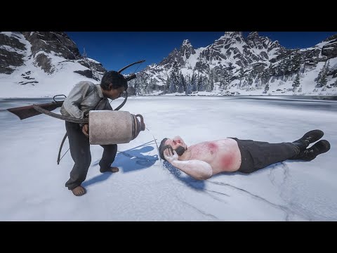 Melee Gameplay Funny - Red Dead Redemption 2 - Funny & Brutal - Comedy Videos Part447