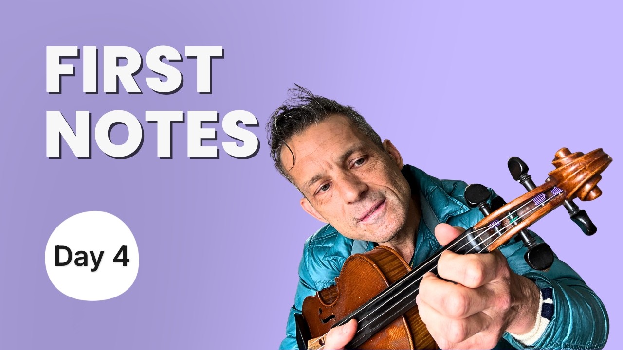 Violin For Beginners: Day 4 - How To Play In Tune - YouTube