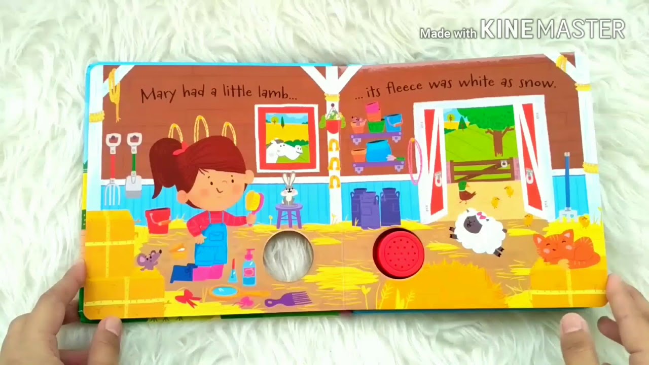 Mary had a Little Lamb Melody Sound Boardbook - YouTube