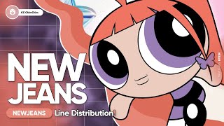 NewJeans - New Jeans | Line Distribution
