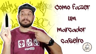 Como fazer um canetão marcador em casa /How to create a squeezer marker.