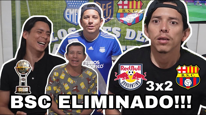BRAGANTINO VS BARCELONA S.C. / CONMEBOL SUDAMERICANA 2024 / REACCIONES DE AMIGOS