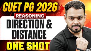 CUET PG General LLB/MBA/MCA 2026 | Direction & Distance | CUET PG Logical Reasoning One Shot Classes