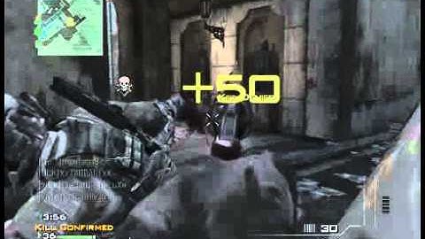 No scope across map - MW3 Game Clip