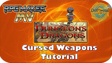 D&D Cursed Weapon Tutorial - Special Request - RPG Maker MV Tutorial - RPGMMV - RMMV