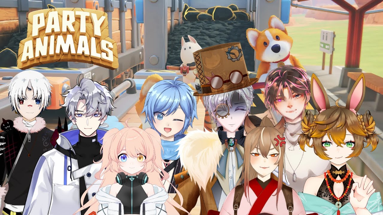 【Party Animals】everyone gets a hug \(￣︶￣*\))【伊哇/ IwaMidorin】w/others | MYViki
