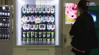 Winnsen Smart MultiMedia Interactive Touch Screen Cupcake Salad Wine Vending Machine