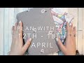 PLAN WITH ME | 12TH - 18TH APRIL 2021 | HOBONICHI COUSIN