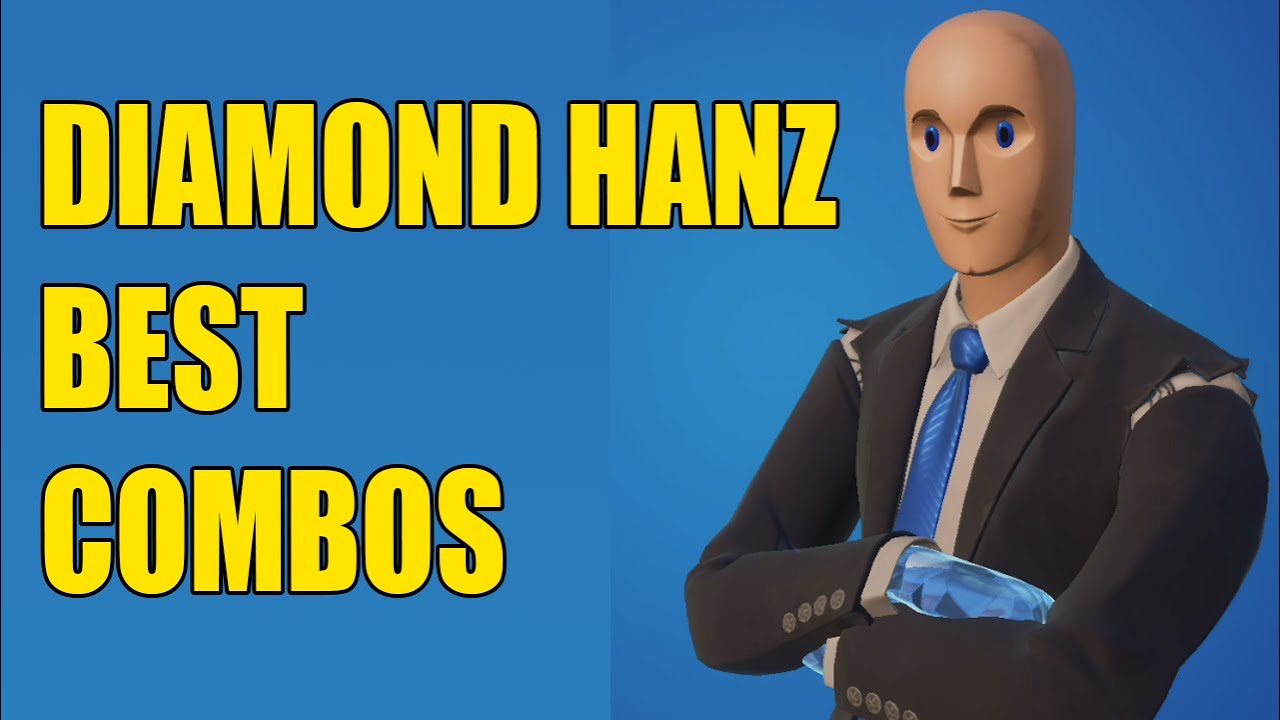 DIAMOND HANZ Skin Best Combos and Showcase in Fortnite YouTube