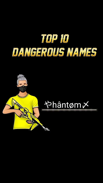 Best And Unique Free Fire Nickname #freefire