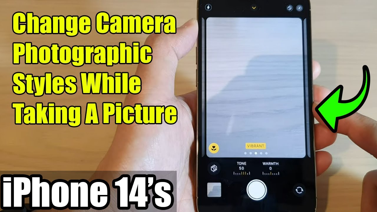 iPhone 14's/14 Pro Max How to Change Camera Photographic Styles While