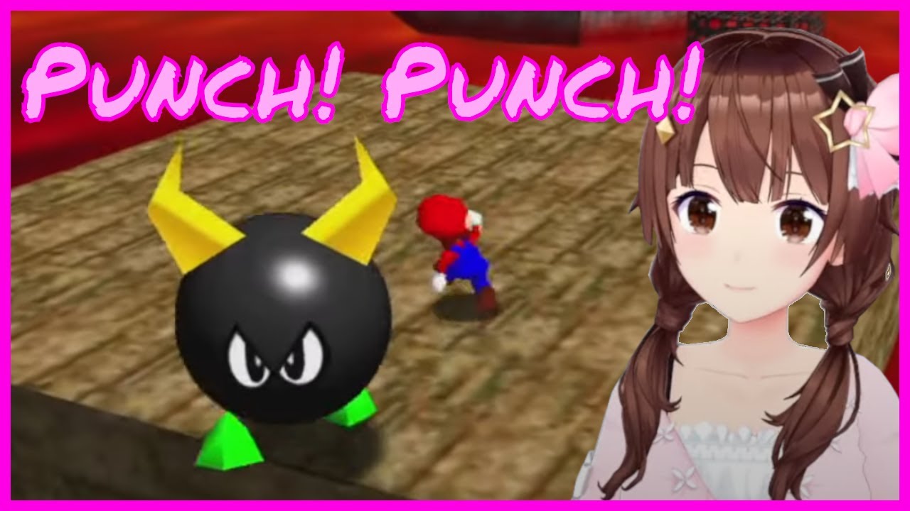 Tokino Sora bullying the Big Bully [Hololive, Mario 64]