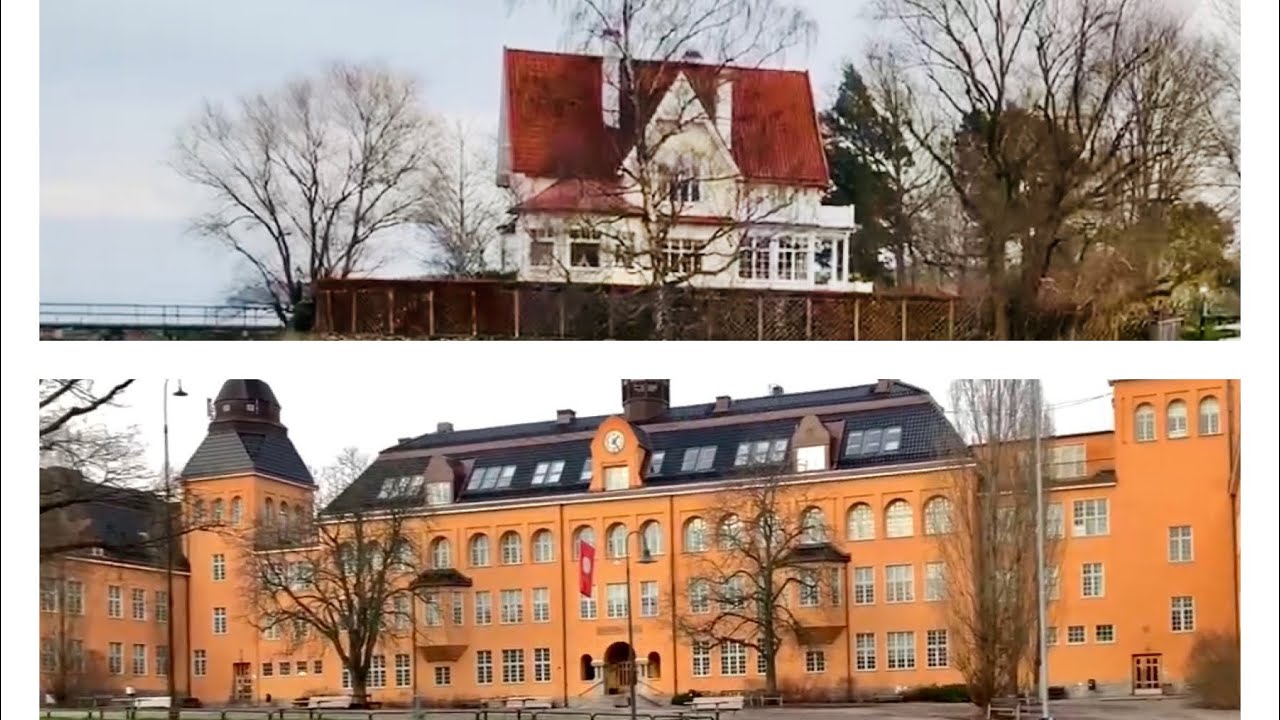 Djursholm: walk in Stockholm´s most exclusive area (treadmill, house watching, exploring, relaxing)