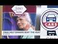Fans help seniors beat the heat