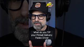 What do you tip your #pinball #fedex driver?