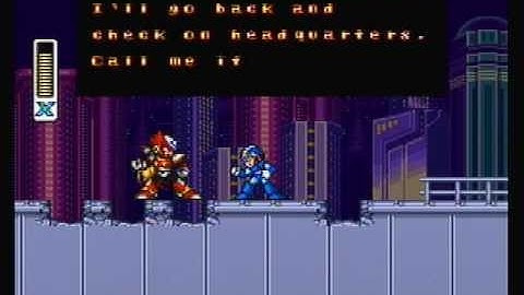 Megaman X3 100% Walkthrough Part 1 - Intro Stage