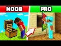 SECRET VAULT CHALLENGE In MINECRAFT! (NOOB vs. PRO)