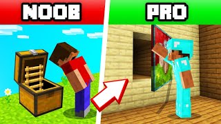 SECRET VAULT CHALLENGE In MINECRAFT! (NOOB vs. PRO)