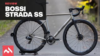 Bossi Strada SS road bike review: Aero meets titanium