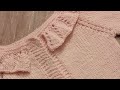 Cuello Helena #hechoamano #bebe #tutorialyoutube