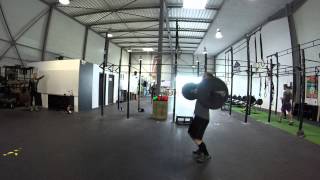 MASTERS QUALIFIERS 2015  WOD 1 JEROME SIBRA first