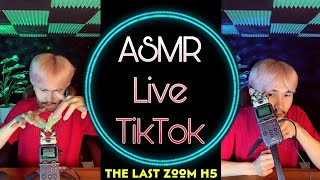 ASMR Live TikTok | แคะหูคืนสุดท้าย ส่งท้ายกับน้องZoom H5 😭| Ear Cleaning