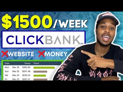 Promote CLICKBANK Products WITHOUT A Website with FREE Traffic | Clickbank Affiliate Marketing